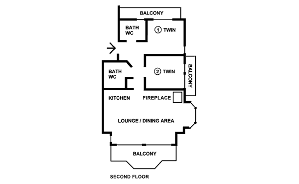 Chalet Le Blanchot Courchevel Floor Plan 1